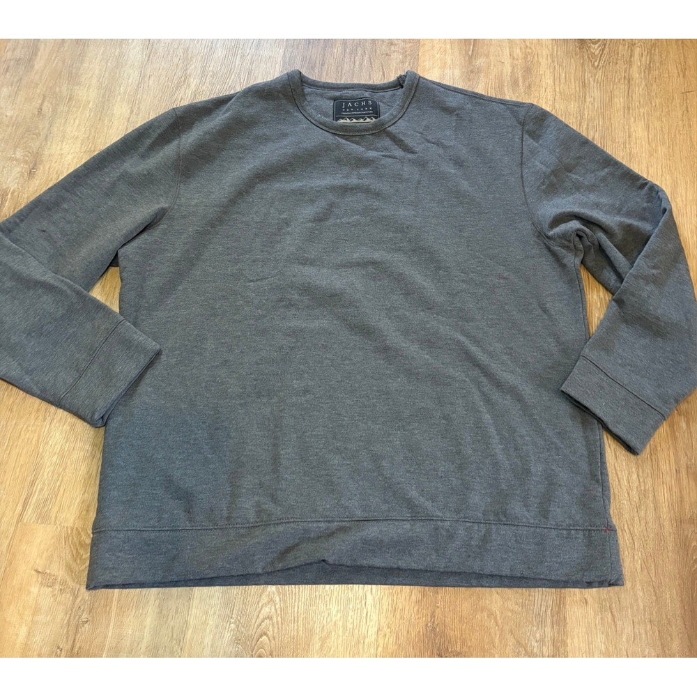 Jachs New York‎ Premium Outdoors Sweatshirt Men's XXL Gray Crewneck Pullover